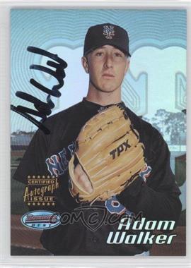 2002 Bowman's Best - [Base] #142 - Autograph - Adam Walker