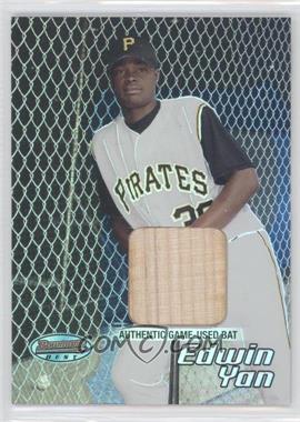 2002 Bowman's Best - [Base] #151 - Bat - Edwin Yan