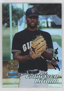 2002 Bowman's Best - [Base] #168 - Autograph - Francisco Liriano [EX to NM]