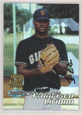 2002 Bowman's Best - [Base] #168 - Autograph - Francisco Liriano [EX to NM]