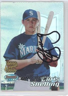 2002 Bowman's Best - [Base] #169 - Autograph - Chris Snelling