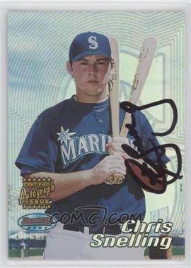 2002 Bowman's Best - [Base] #169 - Autograph - Chris Snelling