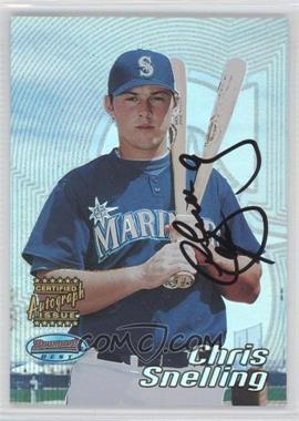 2002 Bowman's Best - [Base] #169 - Autograph - Chris Snelling