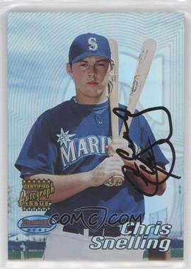 2002 Bowman's Best - [Base] #169 - Autograph - Chris Snelling