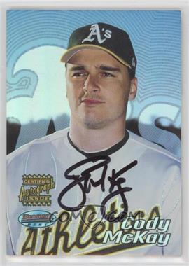 2002 Bowman's Best - [Base] #171 - Autograph - Cody McKay
