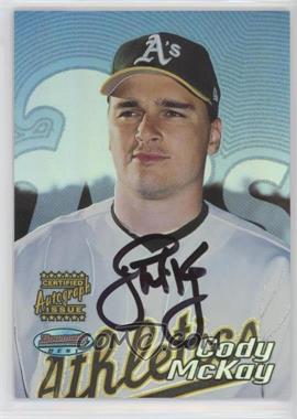 2002 Bowman's Best - [Base] #171 - Autograph - Cody McKay