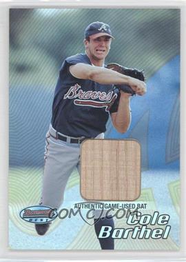 2002 Bowman's Best - [Base] #93 - Bat - Cole Barthel