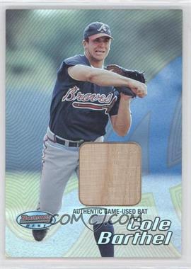 2002 Bowman's Best - [Base] #93 - Bat - Cole Barthel
