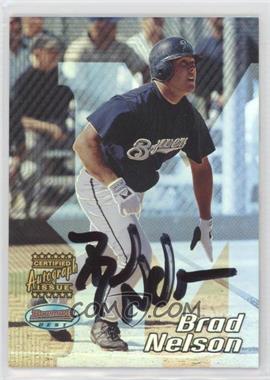 2002 Bowman's Best - [Base] #94 - Autograph - Brad Nelson