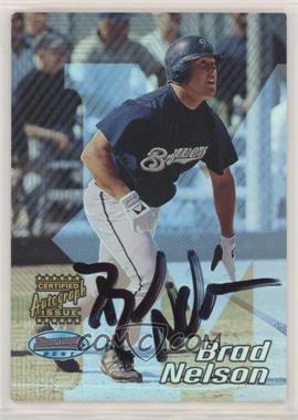 2002 Bowman's Best - [Base] #94 - Autograph - Brad Nelson
