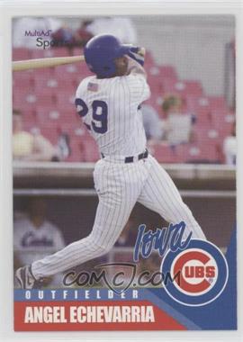 2002 Choice Iowa Cubs - [Base] #10 - Angel Echavarria