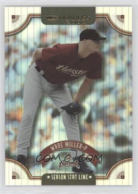2002 Donruss - [Base] - Stat Line Season #130 - Wade Miller /76 [EX to NM]