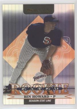 2002 Donruss - [Base] - Stat Line Season #152 - Rated Rookie - Ben Howard /29 [Noted]