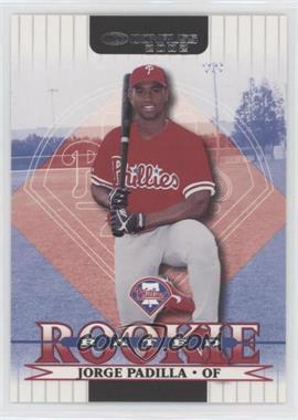 2002 Donruss - [Base] #171 - Rated Rookie - Jorge Padilla