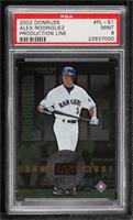 Alex Rodriguez [PSA 9 MINT] #/1,021