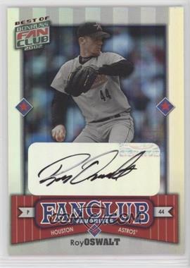 2002 Donruss Best of Fan Club - [Base] - Autographs #278 - Roy Oswalt /2025