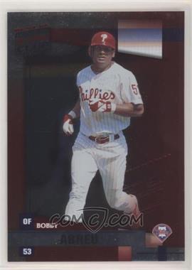 2002 Donruss Best of Fan Club - [Base] - National Convention Embossing #200 - Bobby Abreu /5 [Noted]