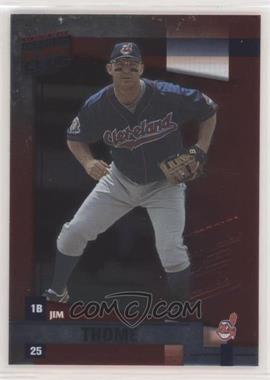 2002 Donruss Best of Fan Club - [Base] - National Convention Embossing #99 - Jim Thome /5 [Noted]