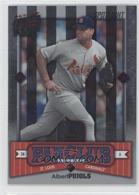 2002 Donruss Best of Fan Club - [Base] - Spotlight #286 - Albert Pujols /100