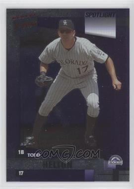 2002 Donruss Best of Fan Club - [Base] - Spotlight #76 - Todd Helton /100