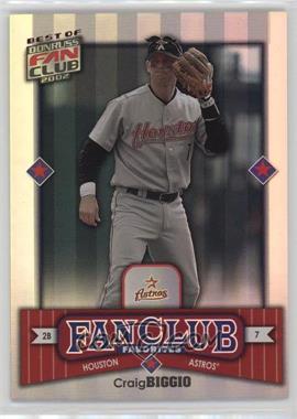 2002 Donruss Best of Fan Club - [Base] #265 - Craig Biggio /2025