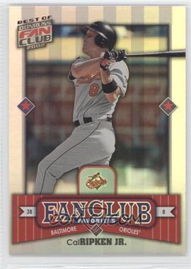 2002 Donruss Best of Fan Club - [Base] #285 - Cal Ripken Jr. /2025