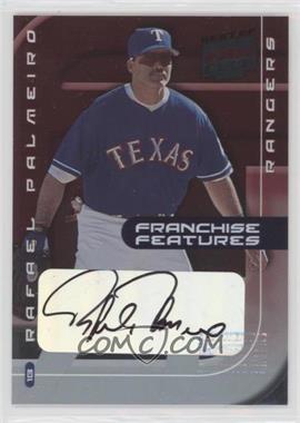 2002 Donruss Best of Fan Club - Franchise Features - Autographs #FF-24 - Rafael Palmeiro /300