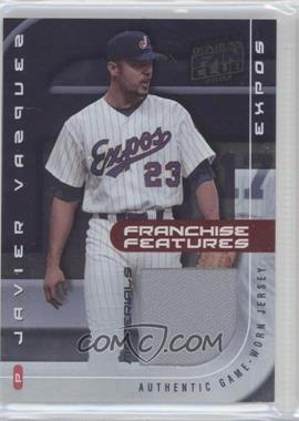 2002 Donruss Best of Fan Club - Franchise Features - Game-Worn Jersey #FF-20 - Javier Vazquez /150