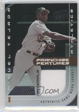 2002 Donruss Best of Fan Club - Franchise Features - Game-Worn Jersey #FF-21 - Miguel Tejada /150