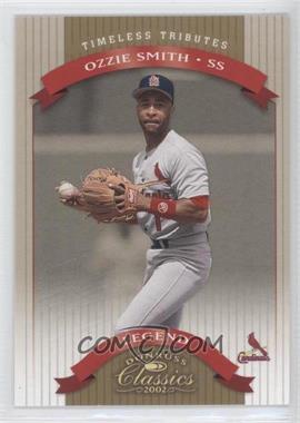 2002 Donruss Classics - [Base] - Timeless Tributes National Convention Embossing #197 - Ozzie Smith /5