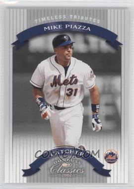 2002 Donruss Classics - [Base] - Timeless Tributes #16 - Mike Piazza /100