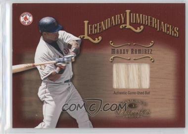 2002 Donruss Classics - Legendary Lumberjacks #LL-35 - Manny Ramirez /500