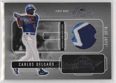 2002 Donruss Classics - New Millennium Classics #NMC-54 - Carlos Delgado /500