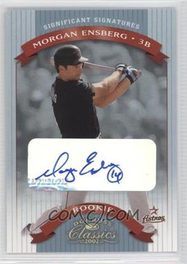 2002 Donruss Classics - Significant Signatures #121 - Morgan Ensberg /500