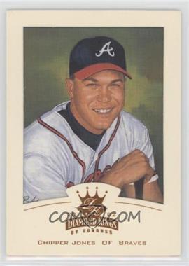 2002 Donruss Diamond Kings - [Base] - Bronze Foil #48 - Chipper Jones