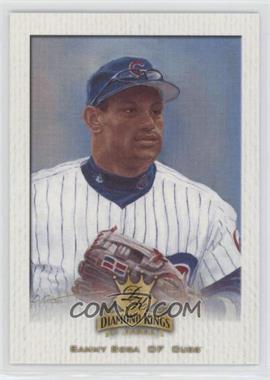 2002 Donruss Diamond Kings - [Base] - Sample Gold #023 - Sammy Sosa