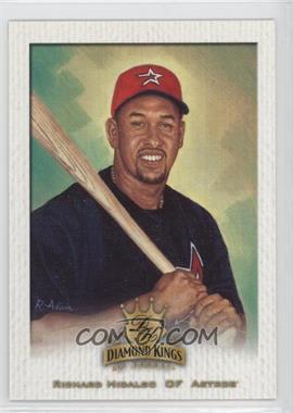 2002 Donruss Diamond Kings - [Base] - Sample Gold #039 - Richard Hidalgo