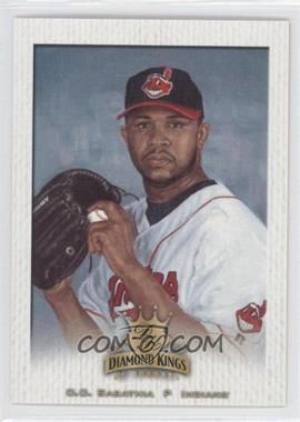 2002 Donruss Diamond Kings - [Base] - Sample Gold #040 - C.C. Sabathia