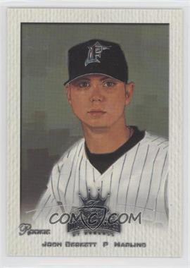 2002 Donruss Diamond Kings - [Base] - Sample Silver #107 - Josh Beckett