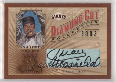 2002 Donruss Diamond Kings - Diamond Cut Collection #DC-23 - Juan Marichal /500