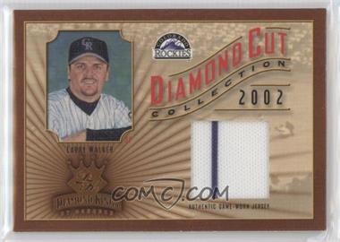 2002 Donruss Diamond Kings - Diamond Cut Collection #DC-58 - Larry Walker /500