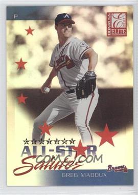 2002 Donruss Elite - All-Star Salutes - Century #AS 25 - Greg Maddux /100