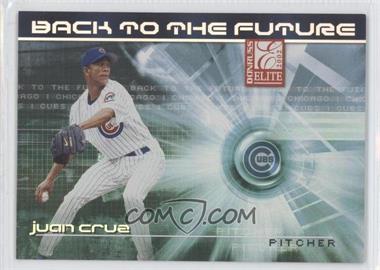 2002 Donruss Elite - Back to the Future #BF-22 - Juan Cruz /1000