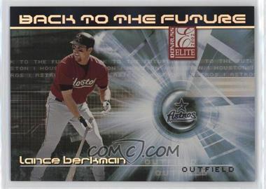 2002 Donruss Elite - Back to the Future #BF-3 - Lance Berkman, Jeff Bagwell /500