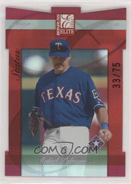 2002 Donruss Elite - [Base] - Status Die-Cut #54 - Rafael Palmeiro /75 [EX to NM]