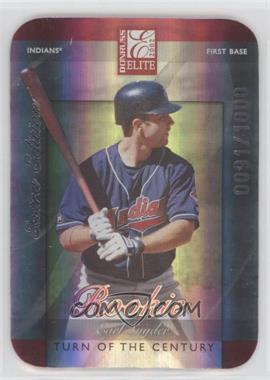 2002 Donruss Elite - [Base] - Turn of the Century Die-Cut #219 - Earl Snyder /75