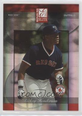 2002 Donruss Elite - [Base] #125 - Rickey Henderson