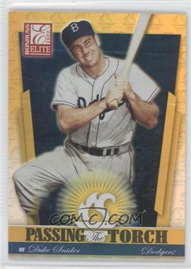 2002 Donruss Elite - Passing the Torch #PT-7 - Duke Snider, Paul Lo Duca /500