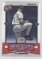 Fan Club Favorites - Mike Hampton #/100