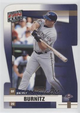 2002 Donruss Fan Club - [Base] - Die-Cut #187 - Jeromy Burnitz